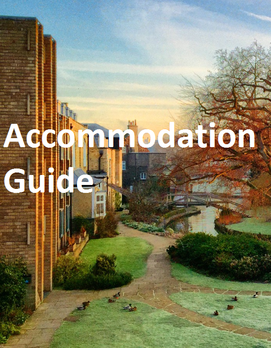 Accommodation page on website